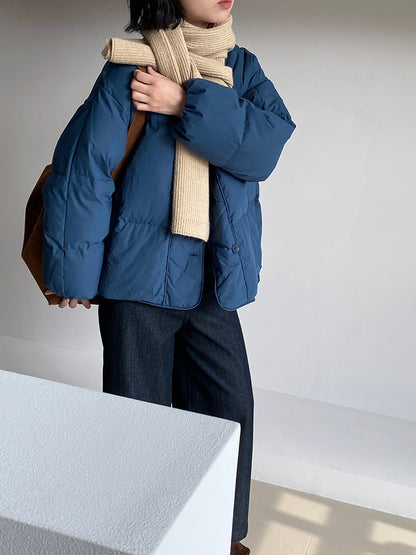 【cimz1010】實拍冬日温暖加厚90％白鴨絨羽絨外套大衣251128