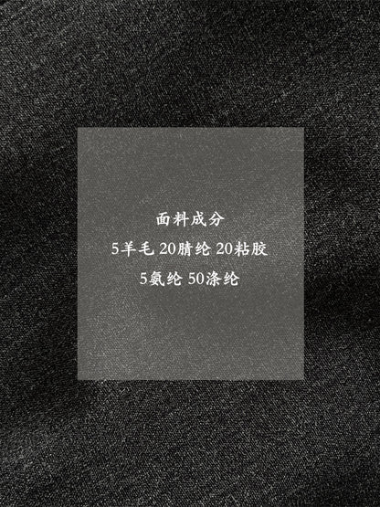 【cimzY8826】高單款極簡通勤・無領修身綁帶西裝外套260924