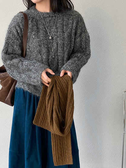 【cimz0307】實拍高級軟糯加厚針織毛衣(羊毛8％）251201