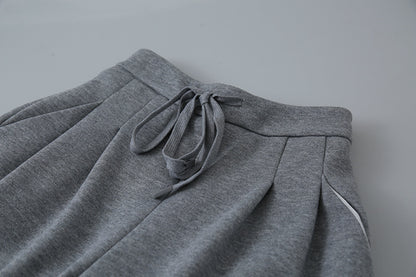 【LD11033】實拍冬季復古極簡寬鬆慵懶垂感彎刀褲251124