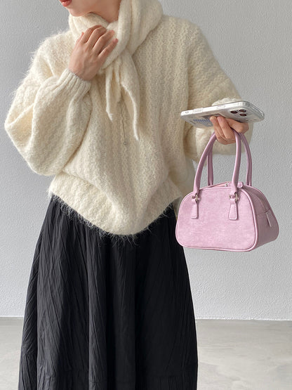 【cimz0672】實拍細緻閃亮針織毛衣+圍巾251128