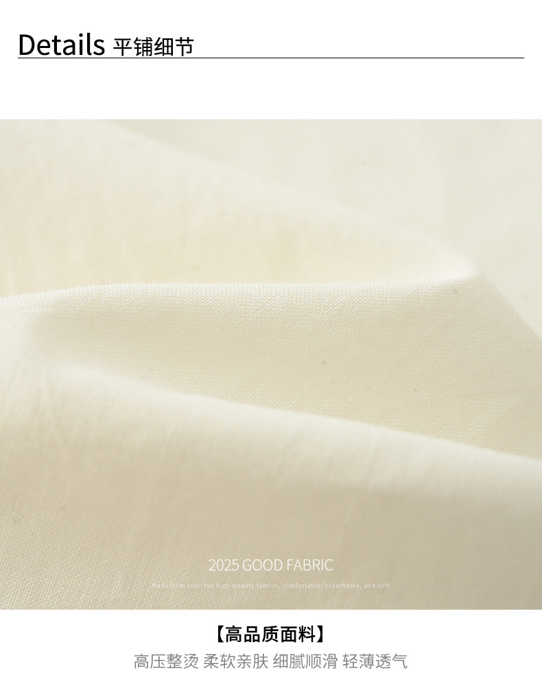 【H5488】實拍法式温柔蕾絲長袖襯衫251109