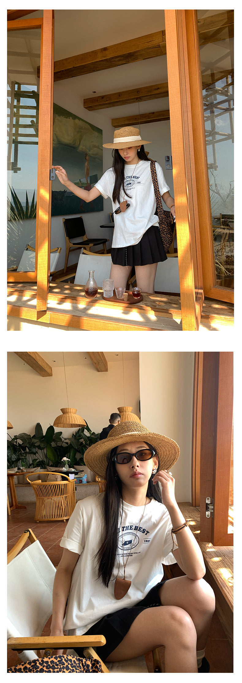 【H5124】實拍夏天舒適純棉短袖T恤250317