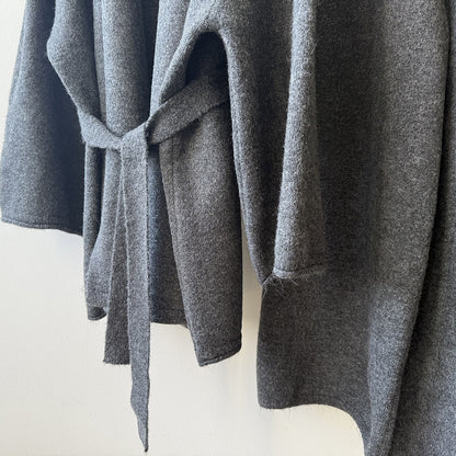 【YP1018】 實拍秋冬高級感慵懶針織開衫＋繫帶＋高腰針織闊腿褲 套裝251023