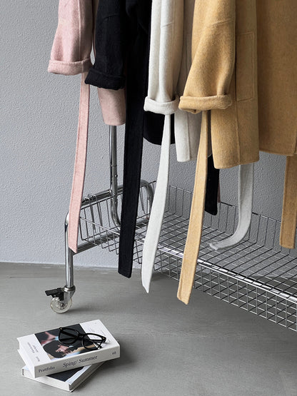 【cimzD6616】實拍高級大氣款雙面羊毛呢廓形外套大衣（100羊毛）251120