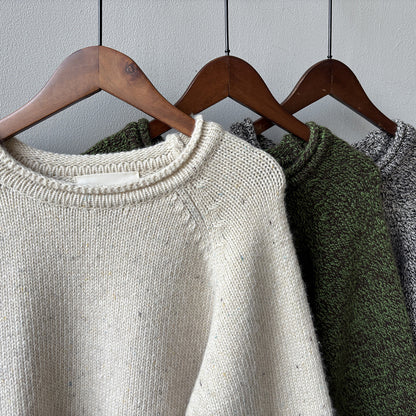 【Y276】實拍冬季軟糯慵懶保暖針織毛衣（棉羊毛10%)251106