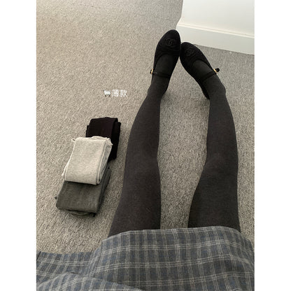 【H5504】實拍高腰收腹彈性超顯瘦連腳內搭褲一般款/加厚款251118