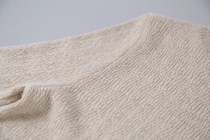 【LD11061】實拍紗網肌理超彈高領修身打底T恤251209