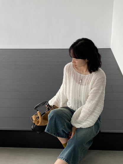 【cim0628】實拍温柔慵懒寬鬆針織薄罩衫（20羊毛）251114