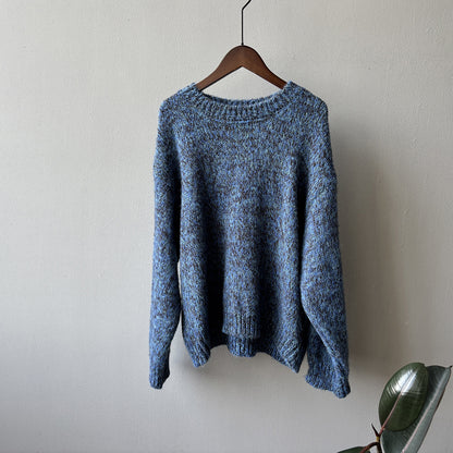 【Y2530】實拍冬季雜色古着針織毛衣(含羊毛6%)251106