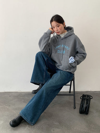 【LD11049】實拍S~XL美式加絨加厚高腰牛仔褲＋皮帶腰包251202