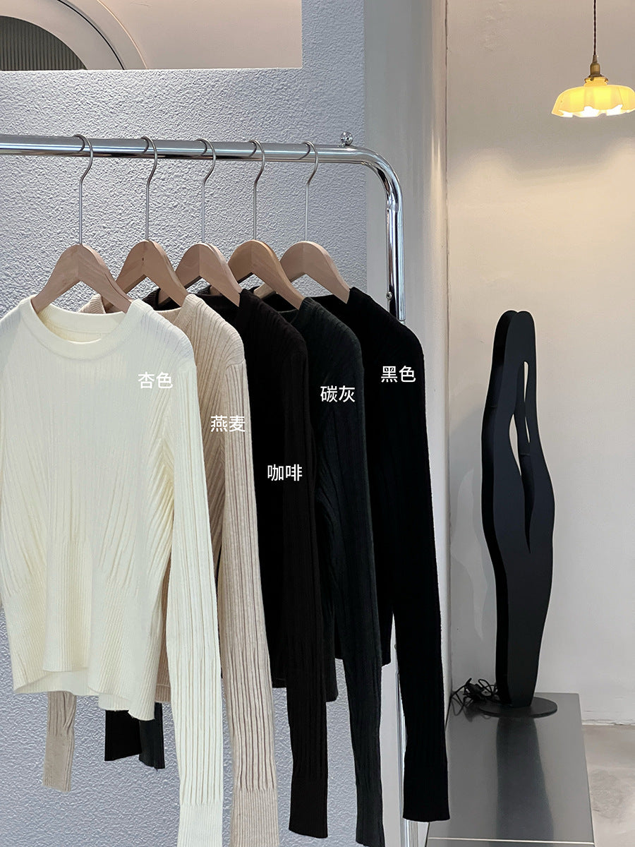 【cimz100789】實拍法式高級感收腰顯瘦針織衫＋針織長裙(分開下單）251120