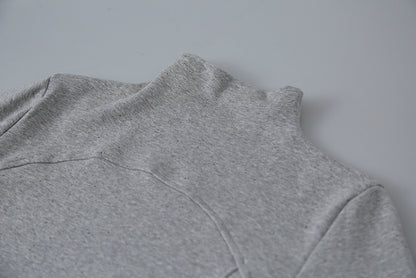 【LD11041】實拍羊绒簡約高領長袖T恤251202