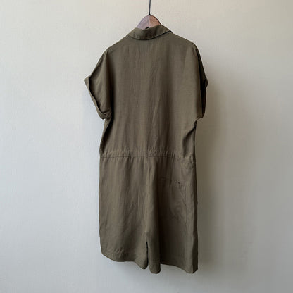 【Y82533】實拍天絲亞麻簡約寬鬆連身褲250619