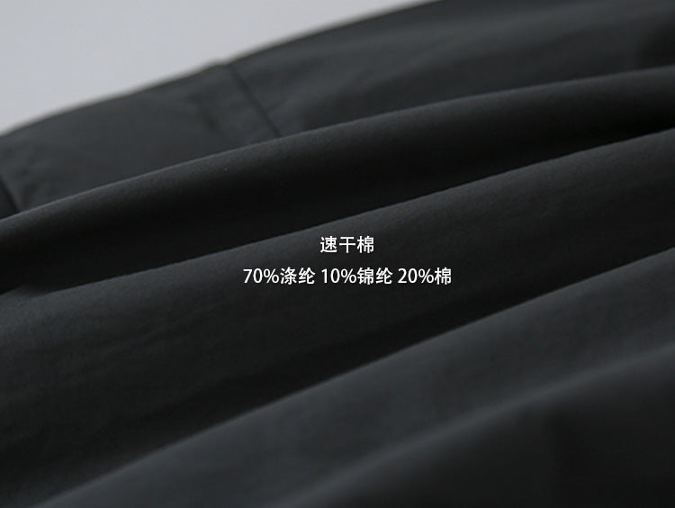【LD3036】美式辣妹工裝風😎小隻女必備防走光高腰鬆緊腰短裙260714