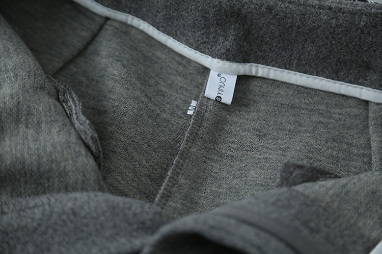 【LD11011】實拍S~XL設計感毛呢西裝闊腿褲251110