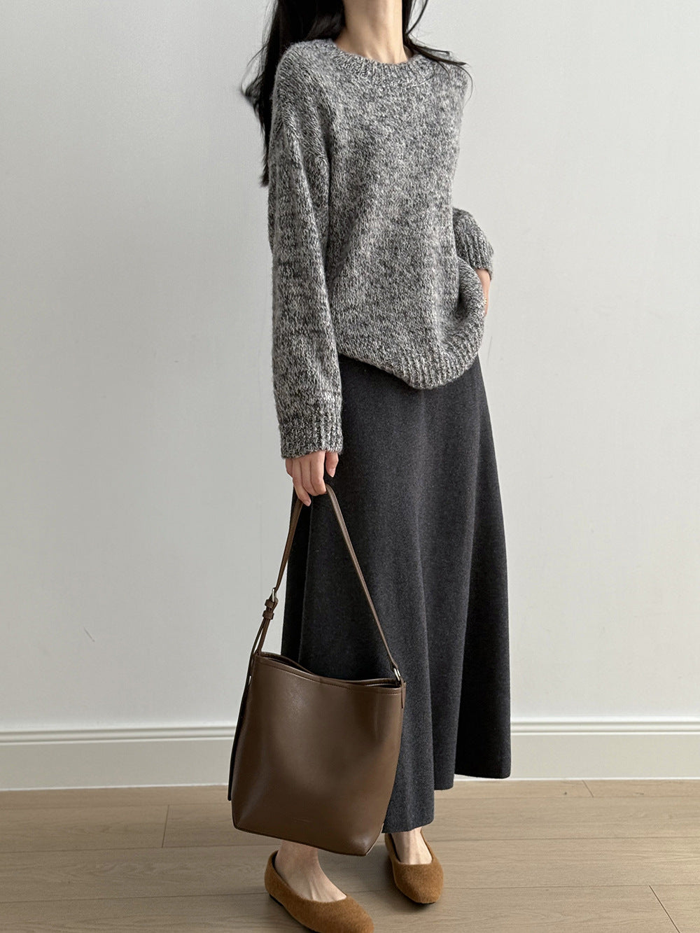 【Y2530】實拍冬季雜色古着針織毛衣(含羊毛6%)251106