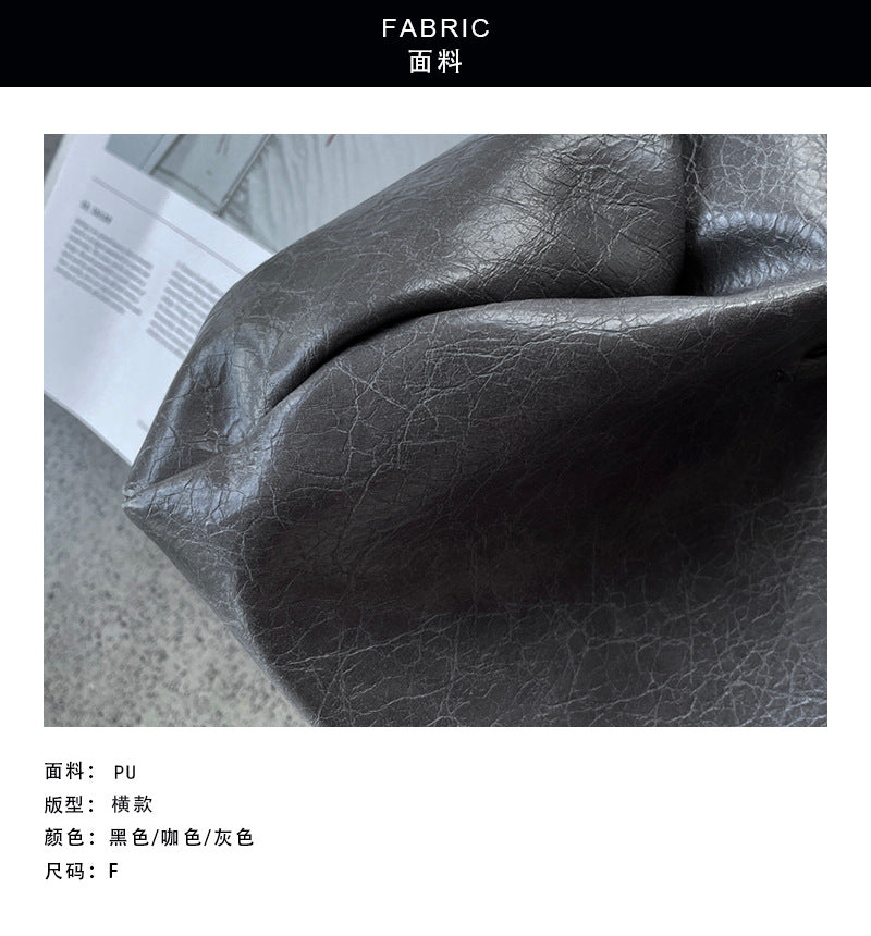 【cimLD99241】極簡通勤・PU皮單肩吐司腋下包260828