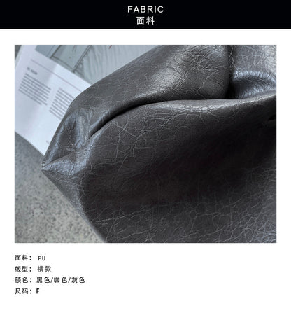 【cimLD99241】極簡通勤・PU皮單肩吐司腋下包260828