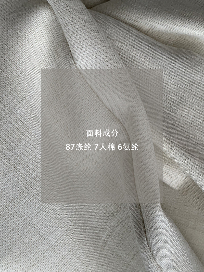 【cim1653】實拍秋日必備高腰壓褶大擺西裝褲251030