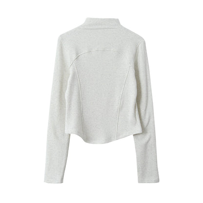 【LD11041】實拍羊绒簡約高領長袖T恤251202