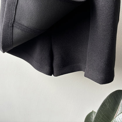 【Y82682】實拍冬季厚款毛呢高腰開叉裙褲 251106