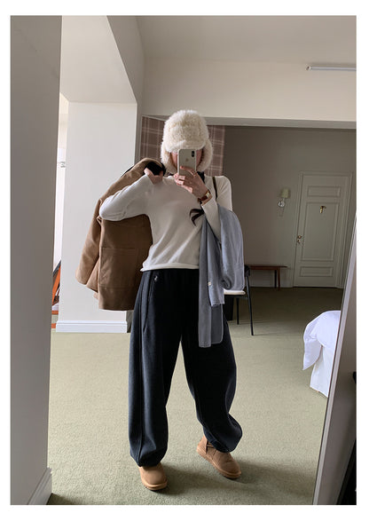 【H5510】實拍5色簡約雙層領針織T恤
251118