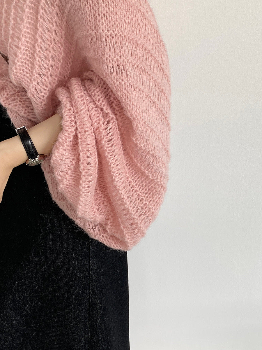 【cim0628】實拍温柔慵懒寬鬆針織薄罩衫（20羊毛）251114