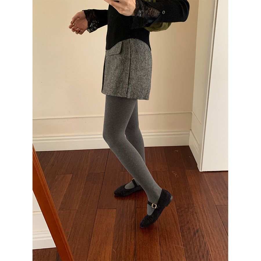 【H5523】實拍S~XL氣質千金質感高腰A字裙褲251125