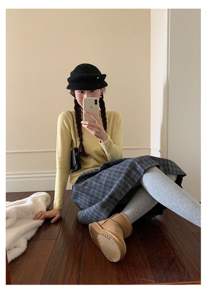 【H5504】實拍高腰收腹彈性超顯瘦連腳內搭褲一般款/加厚款251118