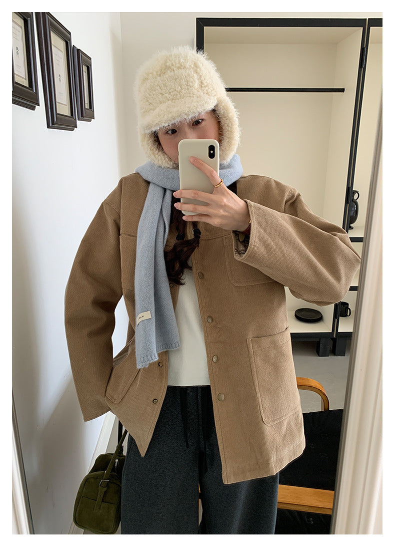 【H5510】實拍5色簡約雙層領針織T恤
251118