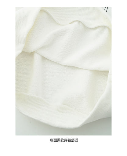 【H5417】實拍早秋美式復古寬鬆休閒衞衣250909
