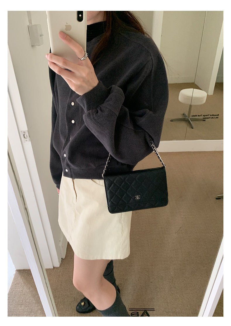 【H567】實拍秋冬挺版圓領棒球服外套251021