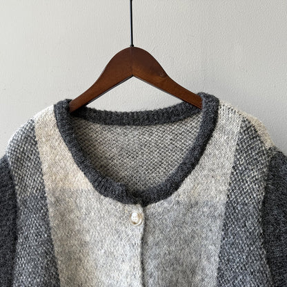 【YP2576】 實拍日系復古格子針織馬甲(含羊毛3%) 251023