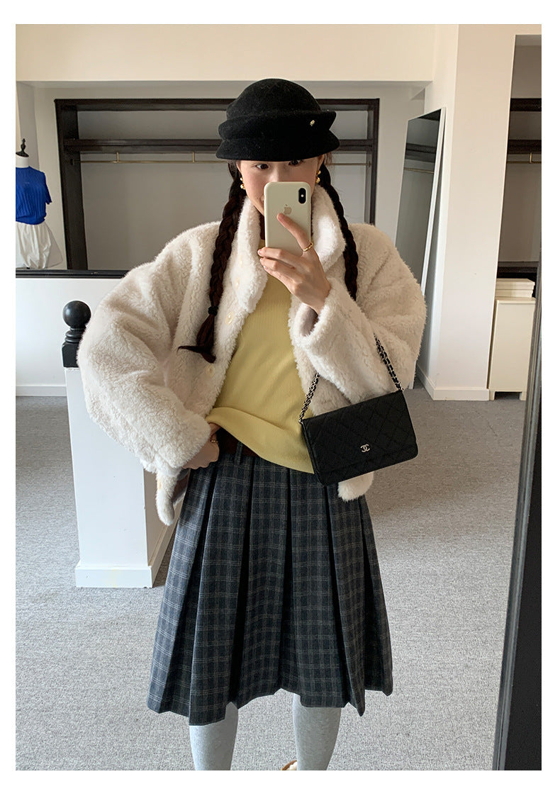 【H5510】實拍5色簡約雙層領針織T恤
251118