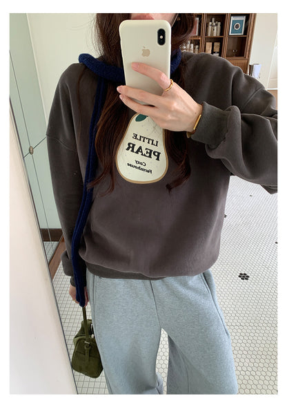 【H5515】實拍酪梨印花厚款加絨衛衣
251118