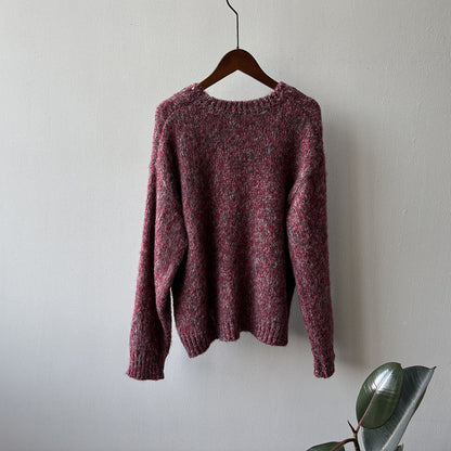 【Y2530】實拍冬季雜色古着針織毛衣(含羊毛6%)251106