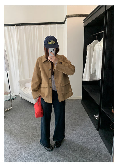 【H5483】實拍S~XL復古加厚水洗直筒牛仔褲251109