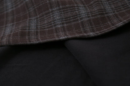 【LD11071】實拍氣質復古格紋毛呢a字裙251209