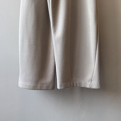 【Y82672】 實拍簡約寬鬆加絨保暖闊腿衛褲251023