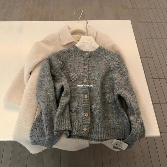 【LH991309】實拍IMISS羊毛20%時髦重工鉤花針織毛衣251215