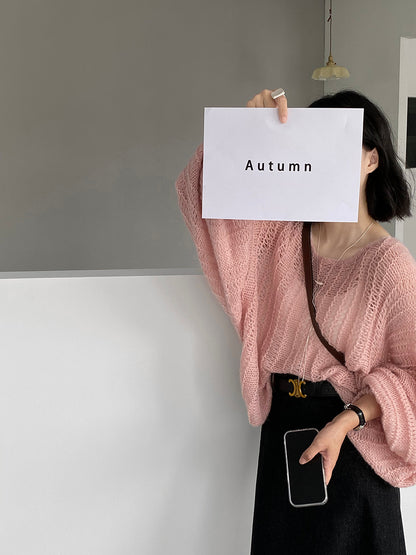 【cim0628】實拍温柔慵懒寬鬆針織薄罩衫（20羊毛）251114