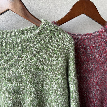 【Y2530】實拍冬季雜色古着針織毛衣(含羊毛6%)251106