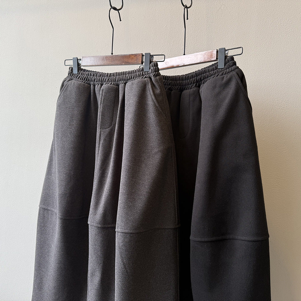 【Y82671】 實拍秋冬氣質花苞毛呢A字裙251023