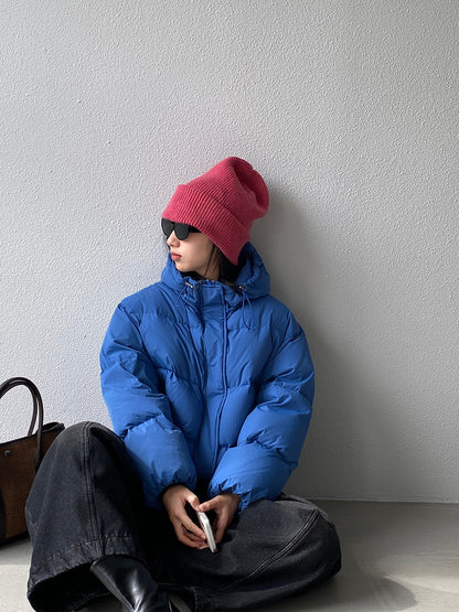 【cimz1728】實拍輕暖90％白鴨絨連帽羽絨外套251201