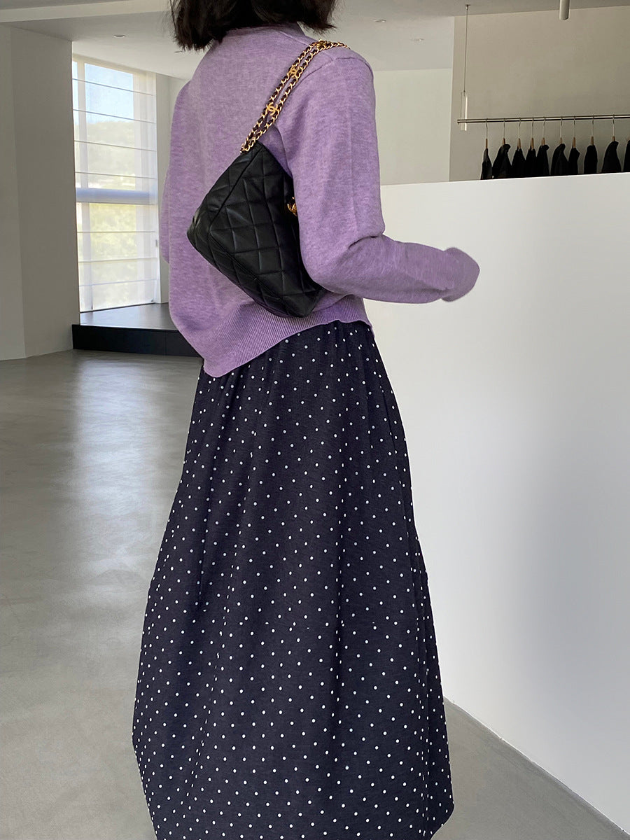 【cimJ8902】實拍氣質小香蝴蝶结針織開衫251114