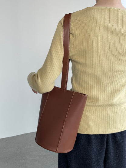 【cimYL369】實拍圓領坑條安迪绒氣質針織衫251201