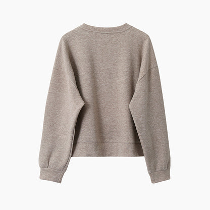 【LD3292】實拍秋冬字母印花加絨衞衣251103