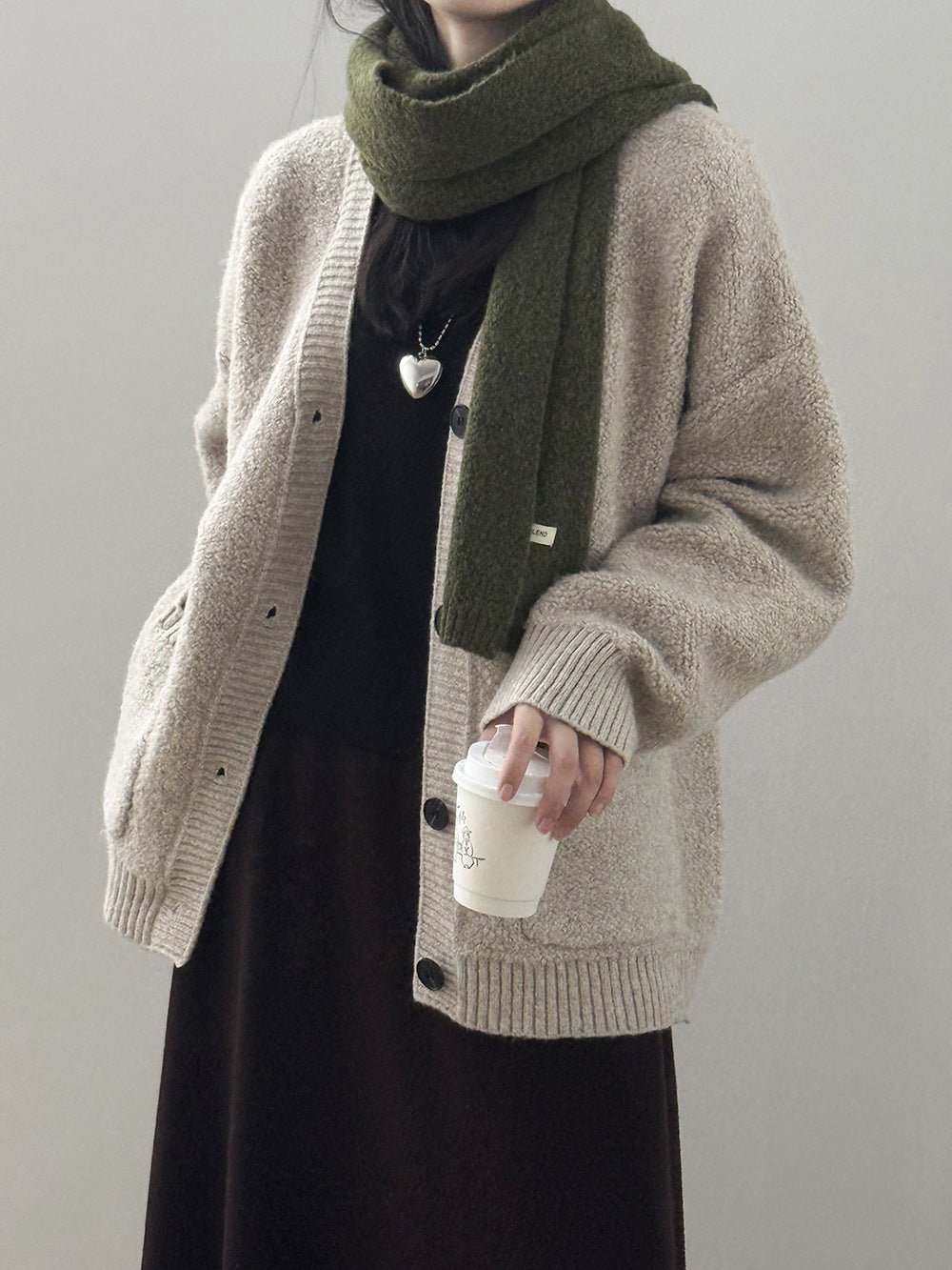 【Y237】實拍慵懶針織毛衣外套(含羊毛6%)251106