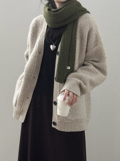 【Y237】實拍慵懶針織毛衣外套(含羊毛6%)251106